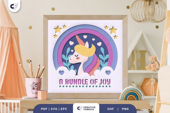 A Bundle of Joy 3D Shadow Box SVG: A Strategic Craft for Creative Expression