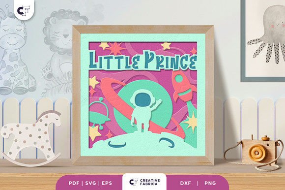 The Little Prince 3D Shadow Box SVG: A Creative Tool for Modern Crafters